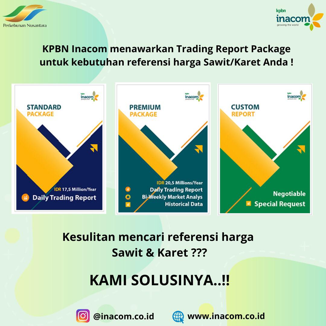 Trading Report Sawit dan Karet